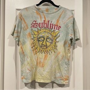 Sublime Sun Tie-Dye Short Sleeve T-Shirt Cotton